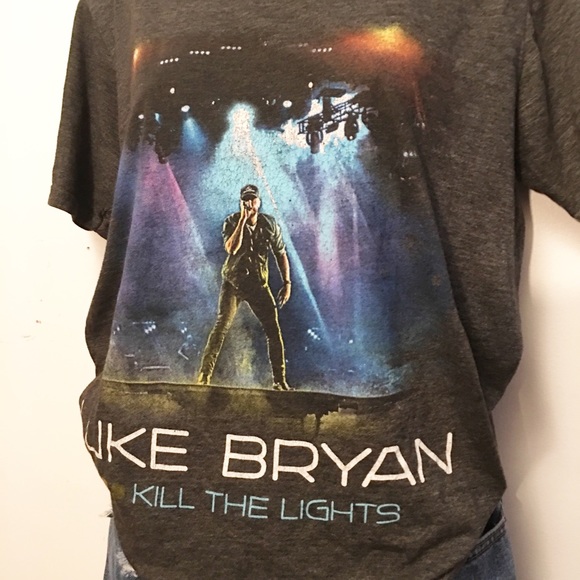 Luke Bryan Kill the Lights Tour T-shirt - Picture 1 of 3